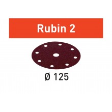 Disco abrasivo Rubin 2 STF D125/8 P220 RU2/10